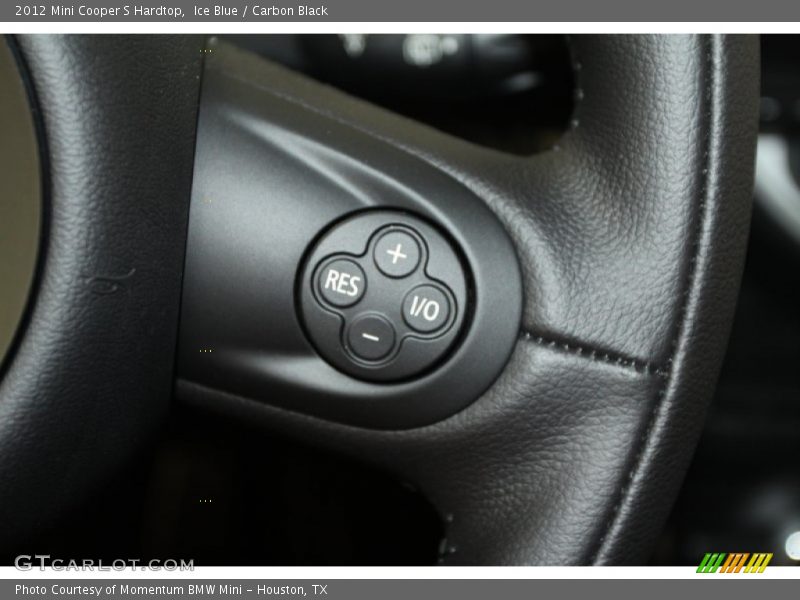 Ice Blue / Carbon Black 2012 Mini Cooper S Hardtop