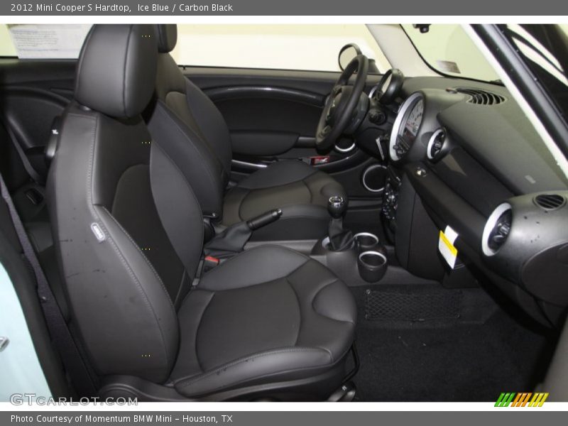 Ice Blue / Carbon Black 2012 Mini Cooper S Hardtop