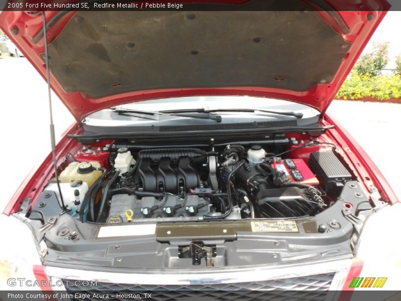 Redfire Metallic / Pebble Beige 2005 Ford Five Hundred SE