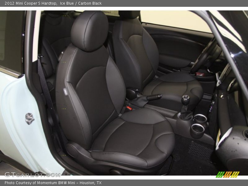 Ice Blue / Carbon Black 2012 Mini Cooper S Hardtop