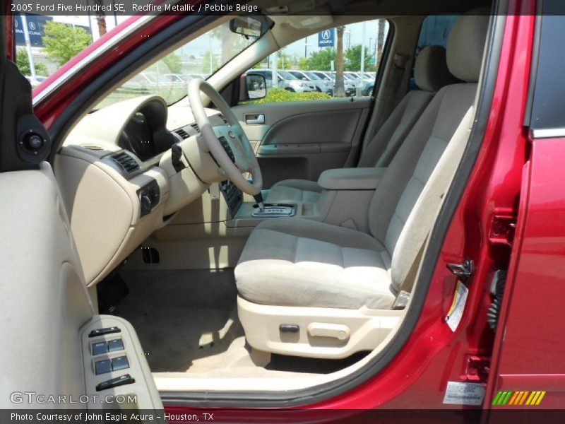 Redfire Metallic / Pebble Beige 2005 Ford Five Hundred SE