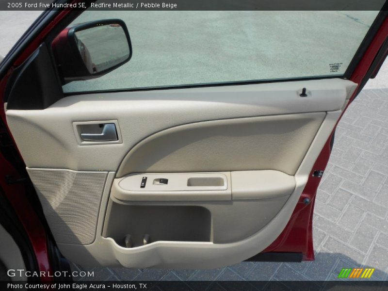 Redfire Metallic / Pebble Beige 2005 Ford Five Hundred SE