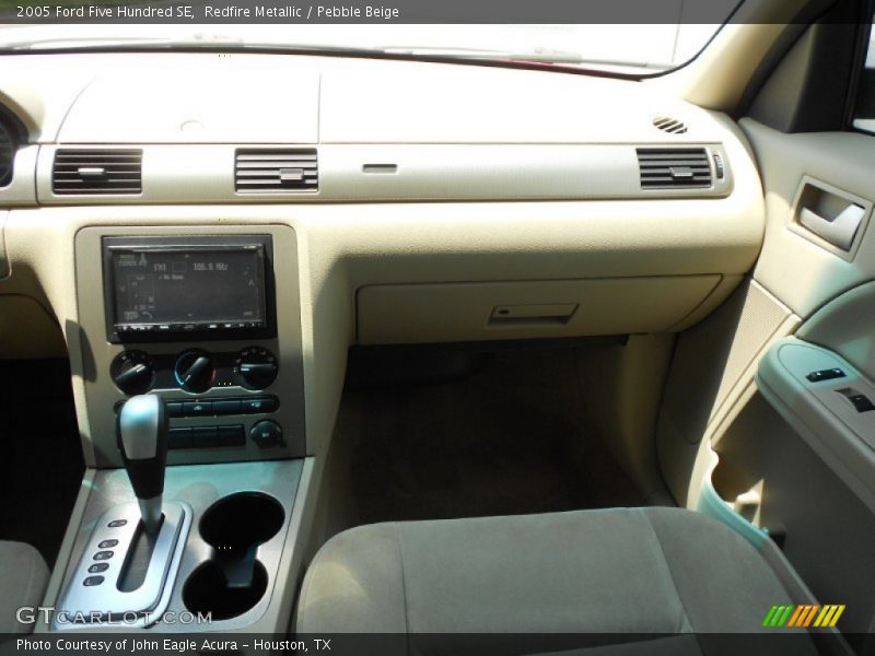 Redfire Metallic / Pebble Beige 2005 Ford Five Hundred SE