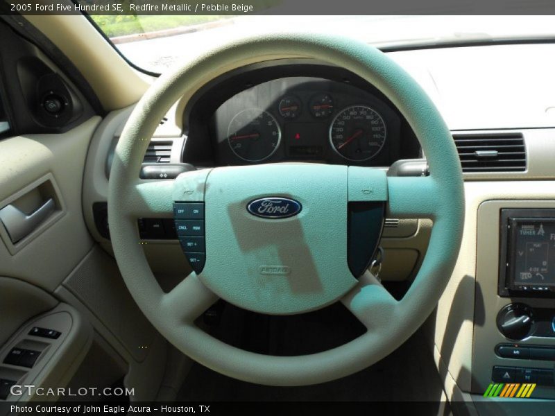 Redfire Metallic / Pebble Beige 2005 Ford Five Hundred SE