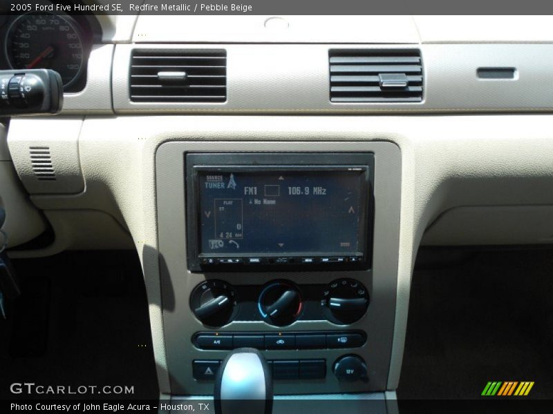 Redfire Metallic / Pebble Beige 2005 Ford Five Hundred SE