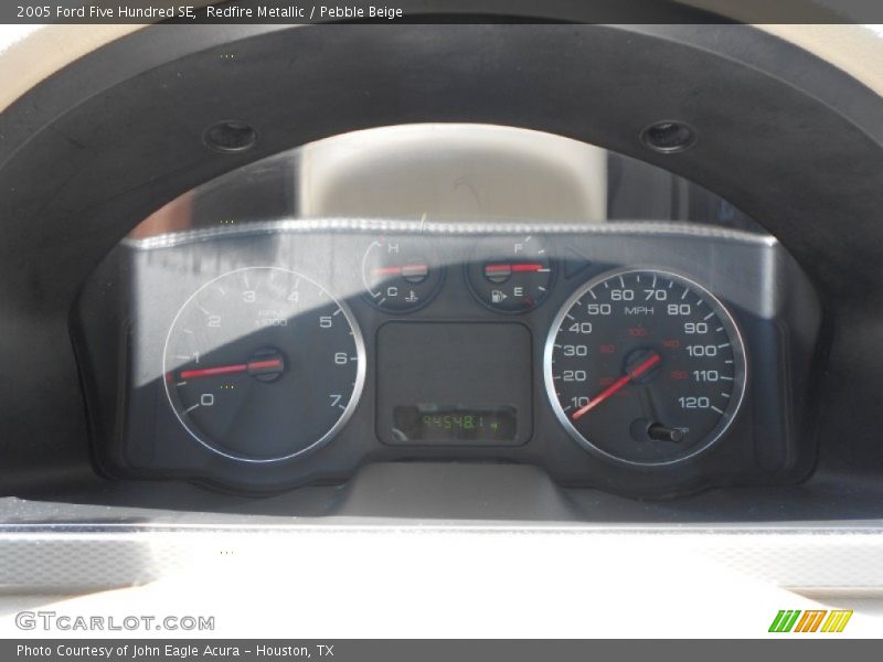 Redfire Metallic / Pebble Beige 2005 Ford Five Hundred SE