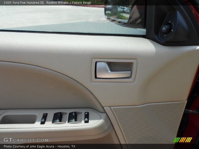 Redfire Metallic / Pebble Beige 2005 Ford Five Hundred SE