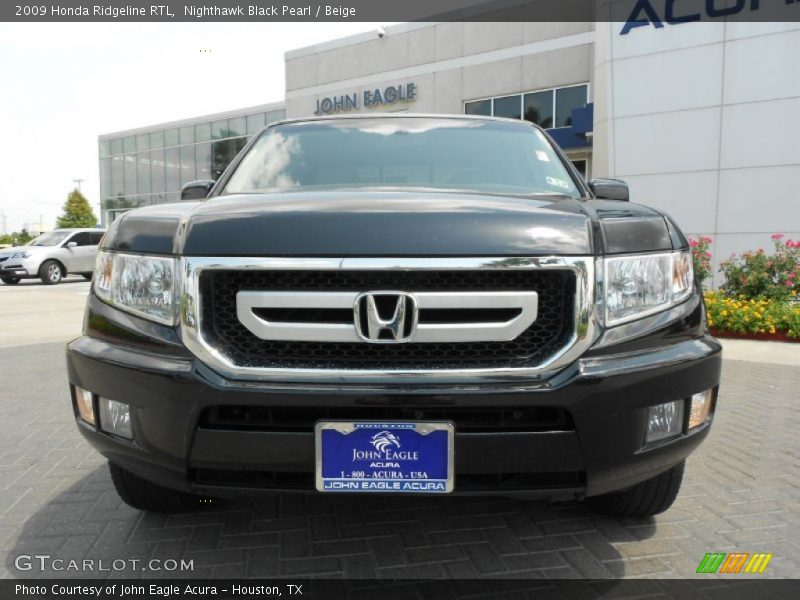 Nighthawk Black Pearl / Beige 2009 Honda Ridgeline RTL