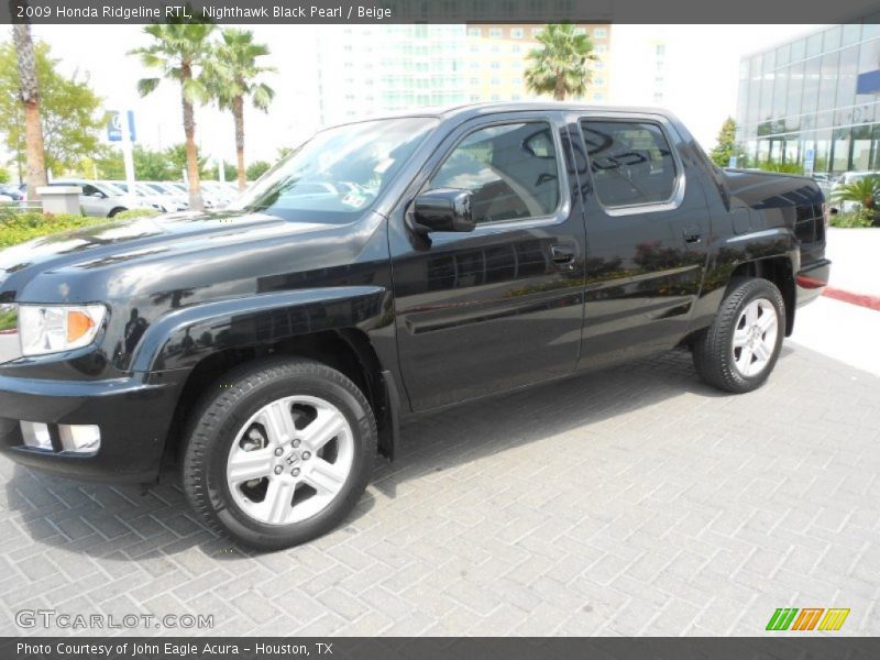 Nighthawk Black Pearl / Beige 2009 Honda Ridgeline RTL