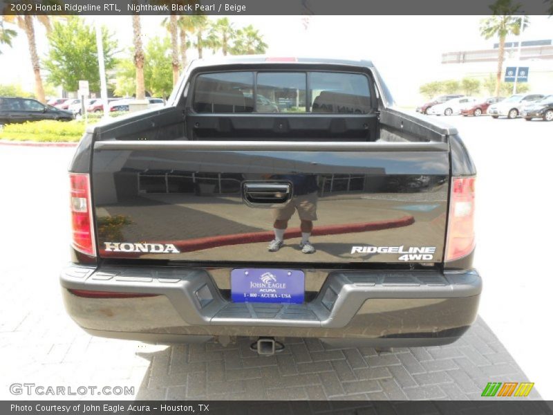 Nighthawk Black Pearl / Beige 2009 Honda Ridgeline RTL