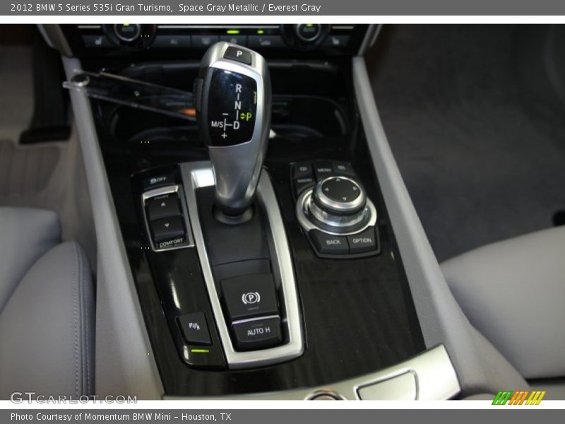 Space Gray Metallic / Everest Gray 2012 BMW 5 Series 535i Gran Turismo
