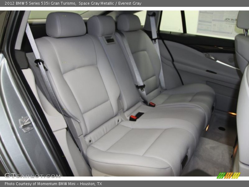 Space Gray Metallic / Everest Gray 2012 BMW 5 Series 535i Gran Turismo
