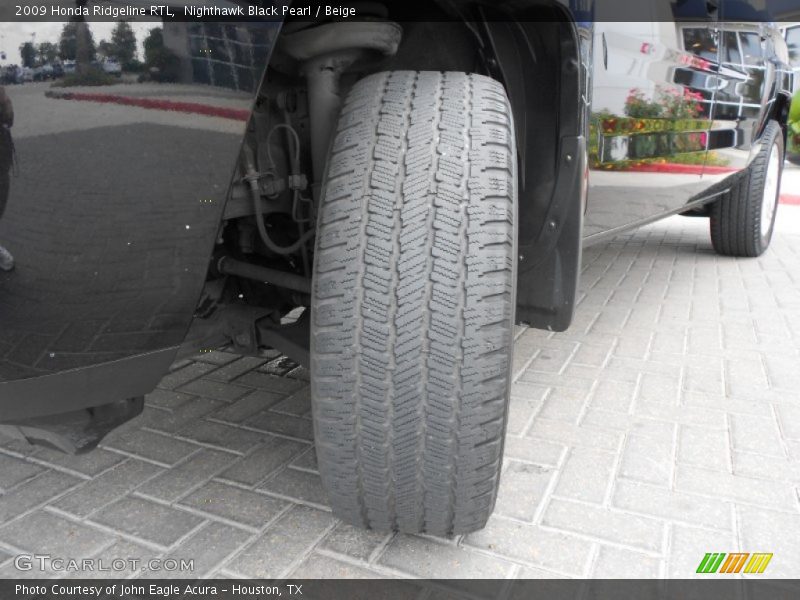 Nighthawk Black Pearl / Beige 2009 Honda Ridgeline RTL