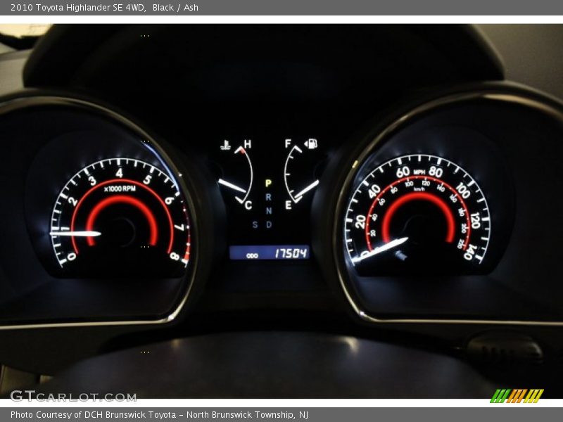 Black / Ash 2010 Toyota Highlander SE 4WD