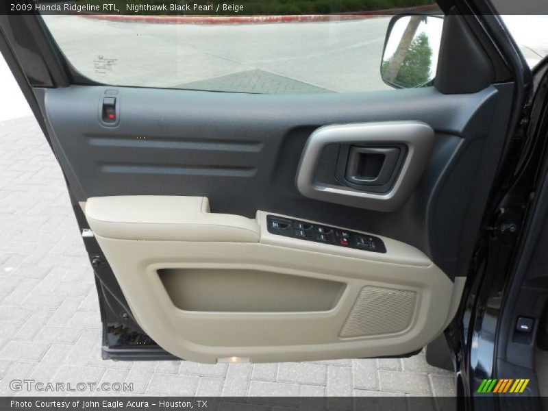 Nighthawk Black Pearl / Beige 2009 Honda Ridgeline RTL