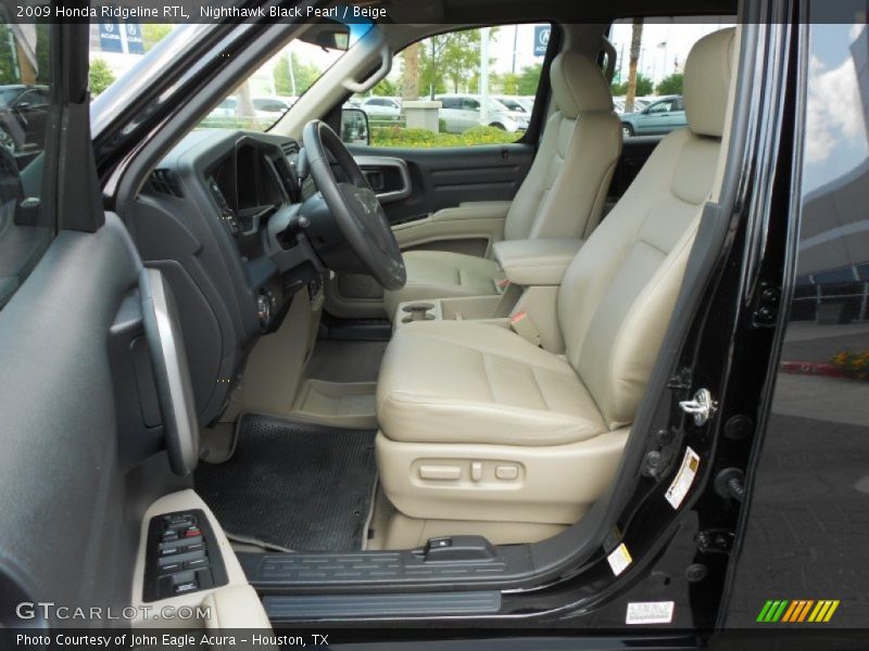 Nighthawk Black Pearl / Beige 2009 Honda Ridgeline RTL