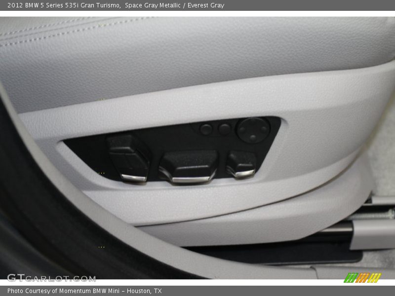 Space Gray Metallic / Everest Gray 2012 BMW 5 Series 535i Gran Turismo