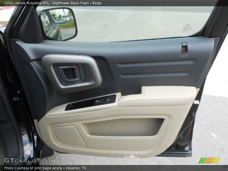 Nighthawk Black Pearl / Beige 2009 Honda Ridgeline RTL