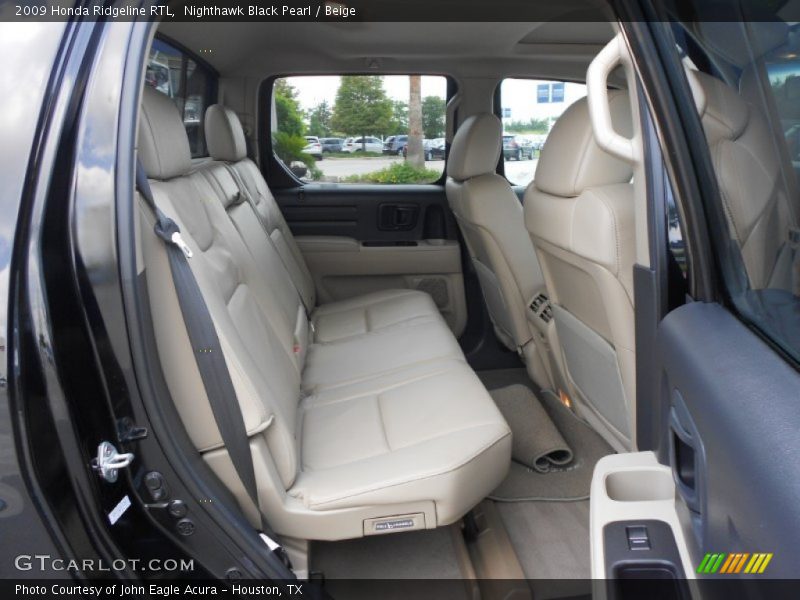 Nighthawk Black Pearl / Beige 2009 Honda Ridgeline RTL