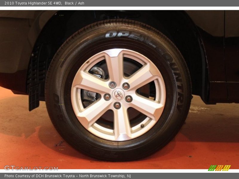 Black / Ash 2010 Toyota Highlander SE 4WD