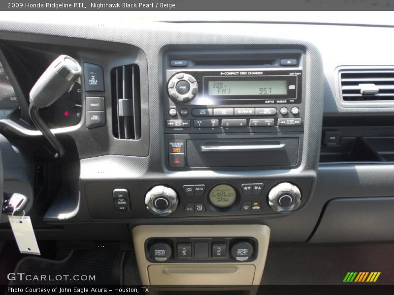 Nighthawk Black Pearl / Beige 2009 Honda Ridgeline RTL