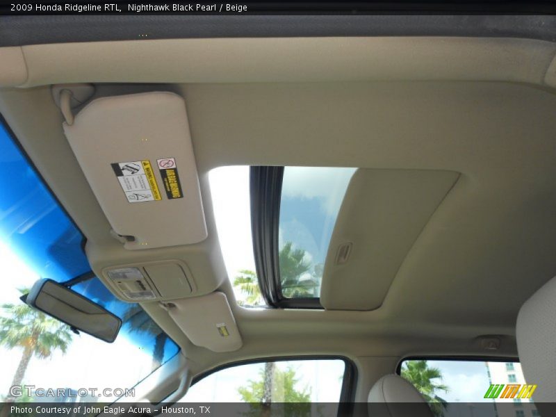 Nighthawk Black Pearl / Beige 2009 Honda Ridgeline RTL