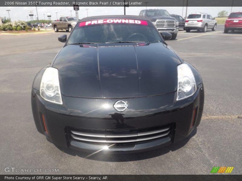 Magnetic Black Pearl / Charcoal Leather 2006 Nissan 350Z Touring Roadster