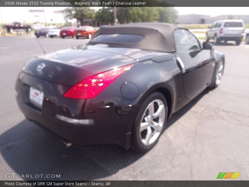 Magnetic Black Pearl / Charcoal Leather 2006 Nissan 350Z Touring Roadster