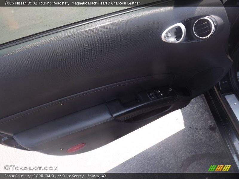 Magnetic Black Pearl / Charcoal Leather 2006 Nissan 350Z Touring Roadster