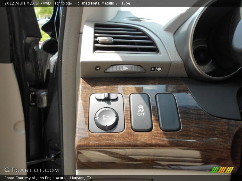 Polished Metal Metallic / Taupe 2012 Acura MDX SH-AWD Technology