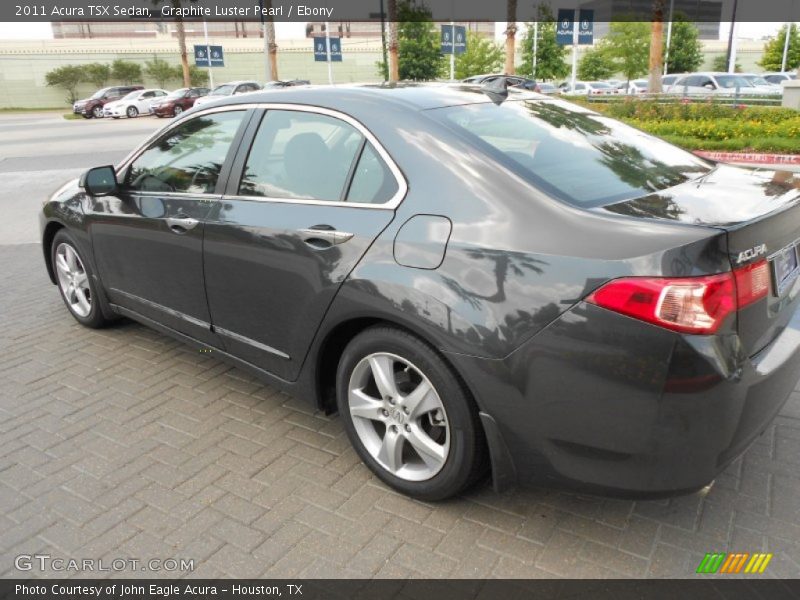 Graphite Luster Pearl / Ebony 2011 Acura TSX Sedan