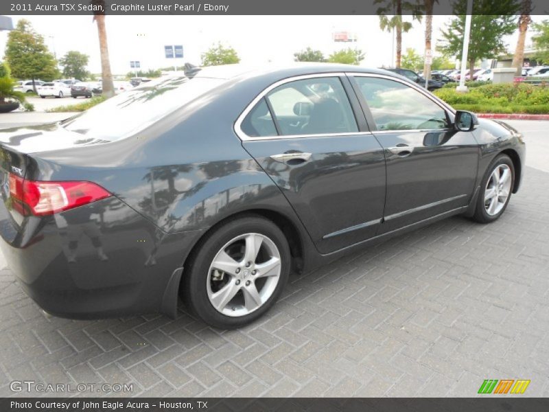 Graphite Luster Pearl / Ebony 2011 Acura TSX Sedan