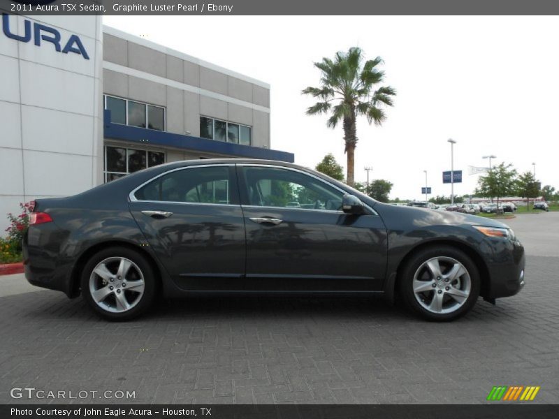 Graphite Luster Pearl / Ebony 2011 Acura TSX Sedan