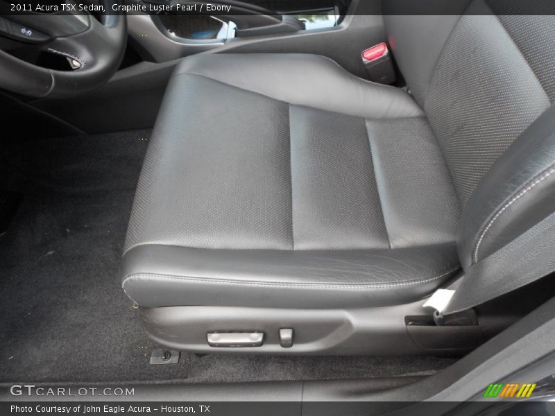 Graphite Luster Pearl / Ebony 2011 Acura TSX Sedan