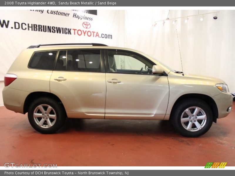 Sandy Beach Metallic / Sand Beige 2008 Toyota Highlander 4WD