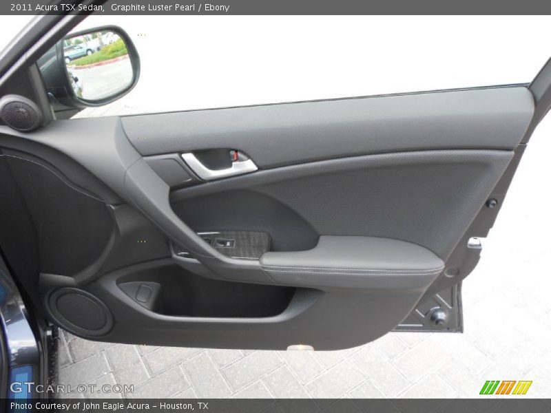 Graphite Luster Pearl / Ebony 2011 Acura TSX Sedan