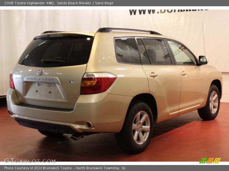 Sandy Beach Metallic / Sand Beige 2008 Toyota Highlander 4WD