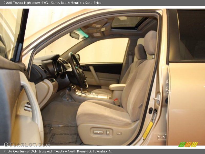 Sandy Beach Metallic / Sand Beige 2008 Toyota Highlander 4WD