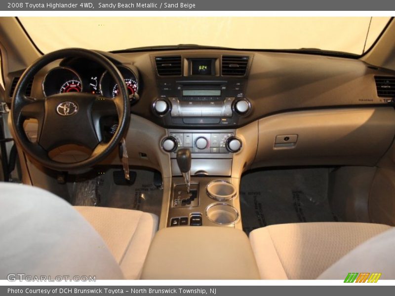 Sandy Beach Metallic / Sand Beige 2008 Toyota Highlander 4WD