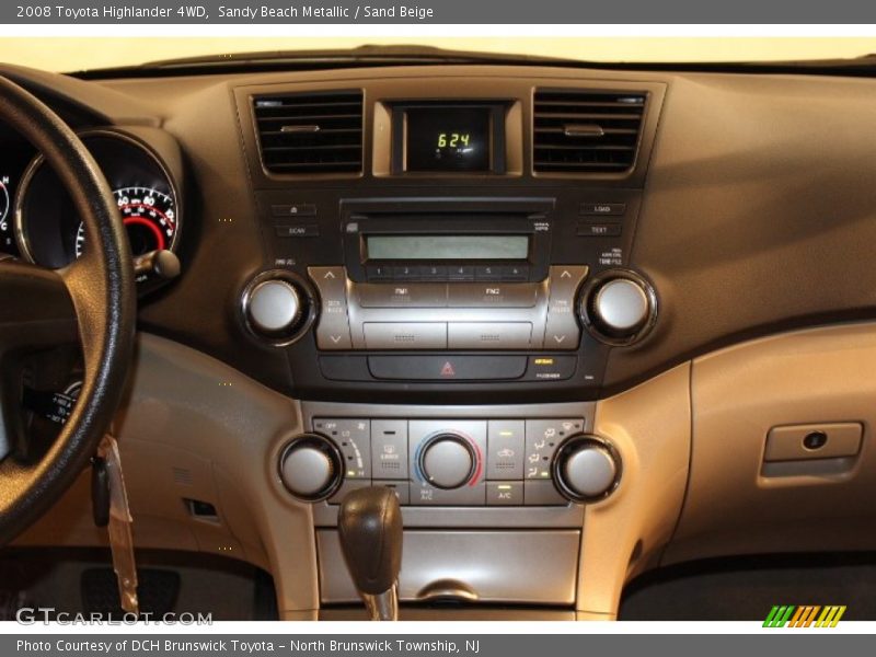 Sandy Beach Metallic / Sand Beige 2008 Toyota Highlander 4WD