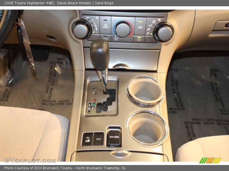 Sandy Beach Metallic / Sand Beige 2008 Toyota Highlander 4WD