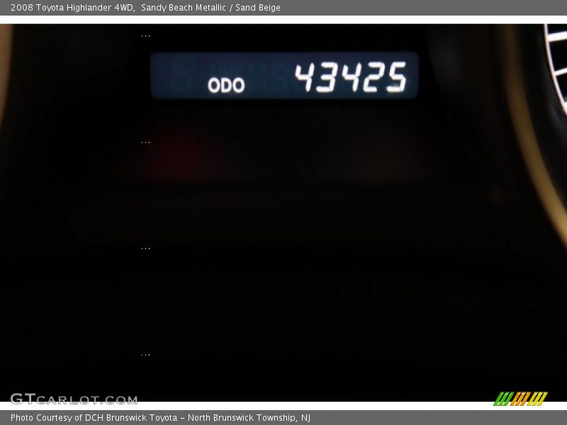 Sandy Beach Metallic / Sand Beige 2008 Toyota Highlander 4WD