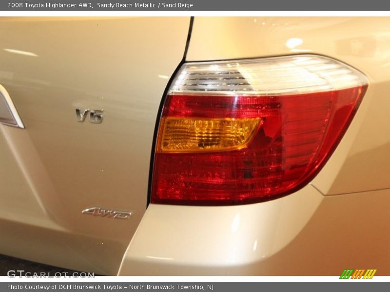 Sandy Beach Metallic / Sand Beige 2008 Toyota Highlander 4WD