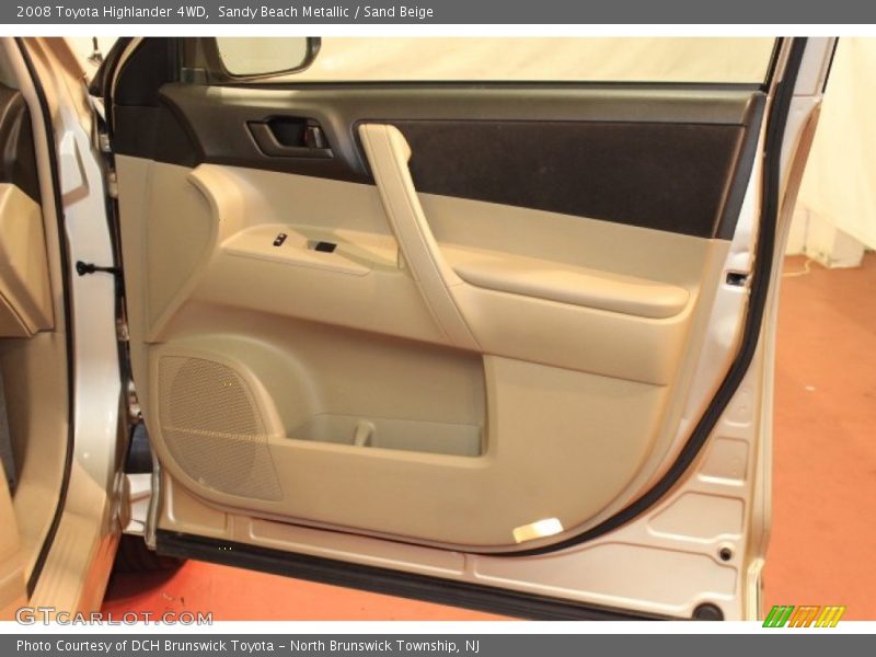 Sandy Beach Metallic / Sand Beige 2008 Toyota Highlander 4WD