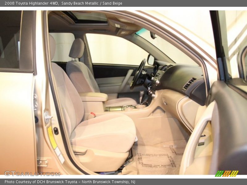 Sandy Beach Metallic / Sand Beige 2008 Toyota Highlander 4WD