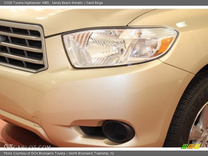 Sandy Beach Metallic / Sand Beige 2008 Toyota Highlander 4WD