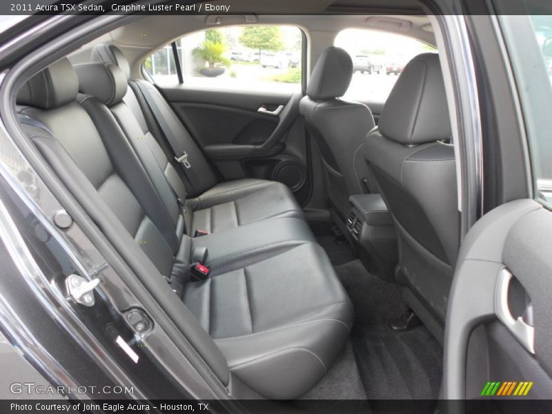 Graphite Luster Pearl / Ebony 2011 Acura TSX Sedan