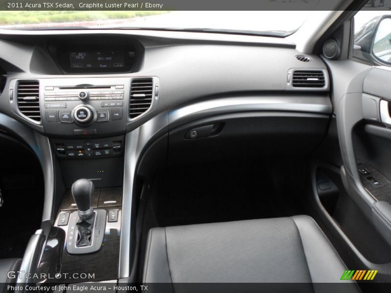 Graphite Luster Pearl / Ebony 2011 Acura TSX Sedan