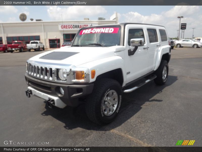 Birch White / Light Cashmere/Ebony 2009 Hummer H3