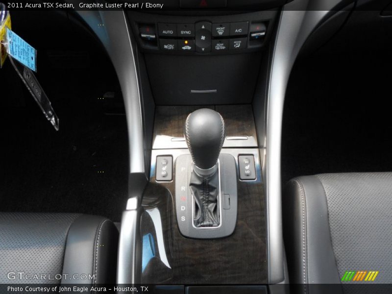 Graphite Luster Pearl / Ebony 2011 Acura TSX Sedan